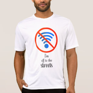 "Kein Internet? Kein Problem!", Funny Cyber offlin T-Shirt