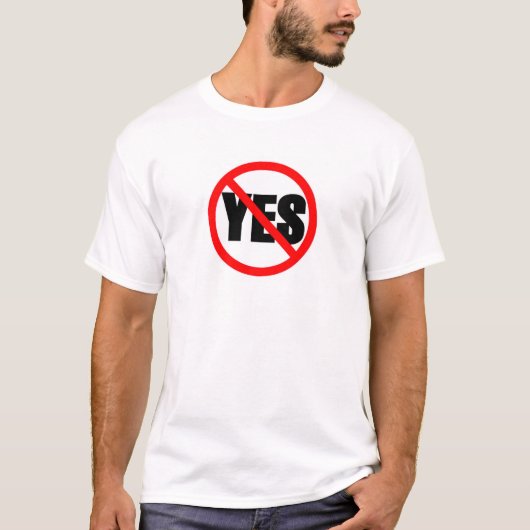 Kein ja T-Shirt (Vorderseite)
