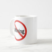 Kein Jammern Kaffeetasse (Vorderseite Links)