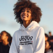 KEIN JESUS? NEIN PUNKT! Christlicher Glaubenssatz Hoodie