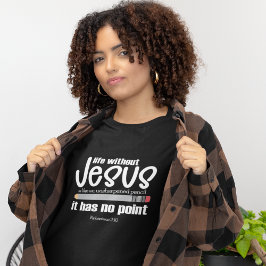 KEIN JESUS? NEIN PUNKT! Christlicher Glaubenssatz  T-Shirt