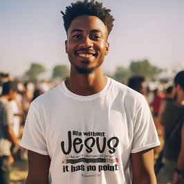 KEIN JESUS? NEIN PUNKT! Christlicher Glaubenssatz  T-Shirt