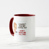 Kein Kaffee dennoch… Tasse (Vorderseite Links)