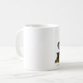 Kein Kaffee keine Workee BIENEN-Kaffee-Tasse Kaffeetasse (Vorderseite Links)