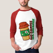 Kein Kaffee ohne Beruf Männer T - Shirt (Vorderseite)