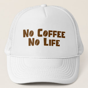 Kein Kaffee ohne Leben Truckerkappe