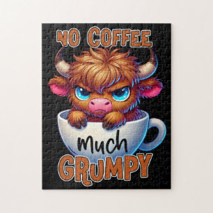 Kein Kaffee viel mürrisch  Puzzle