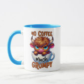 Kein Kaffee viel mürrisch Tasse (Links)