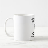 Kein Kaffee vor Talkie-Tasse Kaffeetasse (Links)