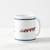 Kein Kaffeeliebhaber Kaffeetasse (VorderseiteRechts)
