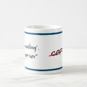 Kein Kaffeeliebhaber Kaffeetasse (Mittel)