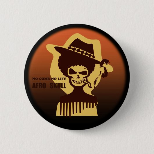 KEIN KAMM KEIN LEBEN BUTTON (Vorderseite)
