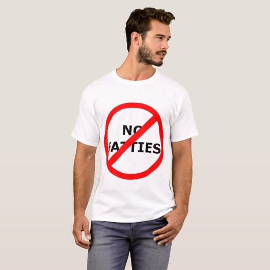 Kein kein Fatties! T-Shirt (Vorne ganz)