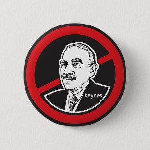 Kein Keynes-Knopf Button