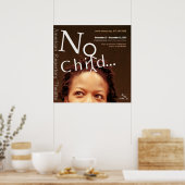 kein Kind30x30 2 Poster (Küche)