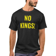 Kein KIngs Protest Black T - Shirt