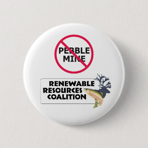 Kein Knopf des Kiesel-RRC Button