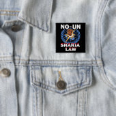 Kein Knopf UNO Sharia Gesetzes Button (Beispiel)