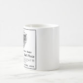 Kein Knoten Ad Mug Kaffeetasse (Mittel)