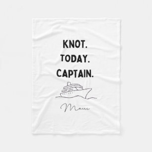Kein Knoten heute Captain Cruise Outfit Maui Hawai Fleecedecke
