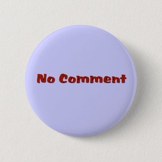 kein Kommentar Button (Vorderseite)