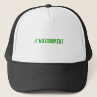 Kein Kommentar - Programmierer