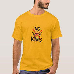 KEIN KÖNIG Anti-Trump Pro-Demokratie T-Shirt