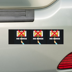 Kein König Aufkleber Autoaufkleber