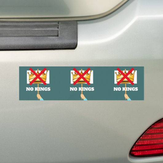Kein König Aufkleber Autoaufkleber (Auf Auto)