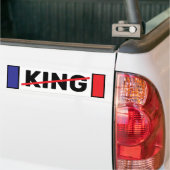 Kein KÖNIG Autoaufkleber (Auf Lkw)