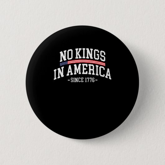Kein König in Amerika seit 1776 Freiheitsgeist Bli Button (Vorderseite)