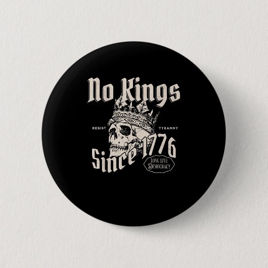 Kein König in Amerika seit 1776 Freiheitsgeist Bli Button (Vorderseite)