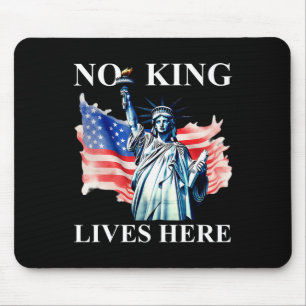 Kein König lebt hier keine Könige in Amerika Freih Mousepad