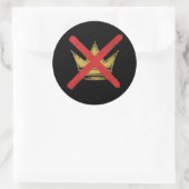 KEIN KÖNIG"S Aufkleber (Tasche)