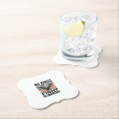 Kein König seit 1776 Patrioten-Adler Vintage-Shirt Untersetzer (Vor Ort)