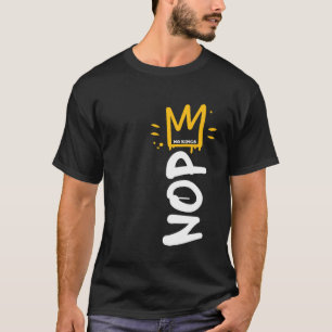 Kein Könige-Tag 2025 Protestschild Vertikal Nein M T-Shirt