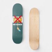 Kein Königs-Skateboard Skateboard (Vorderseite)