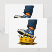 Kein Königsschuh auf Krone (Vorne/Hinten)