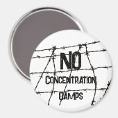 Kein Konzentrationslager Magnet (Vorderseite/Rückseite)
