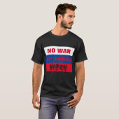 KEIN KRIEG, н в о н е, т, й, ы, 戦 T-Shirt (Vorne ganz)