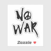 Kein Krieg Aufkleber (Blatt)