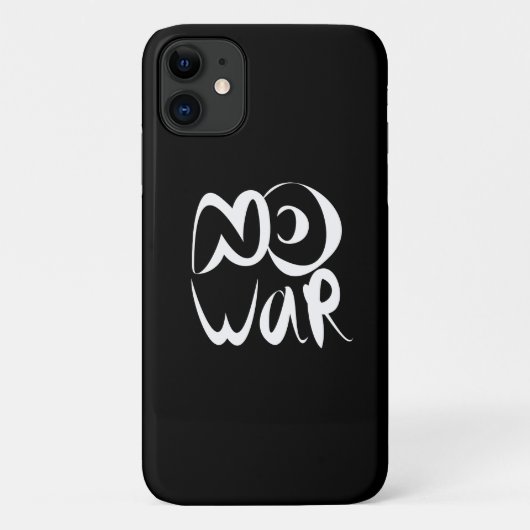 Kein Krieg Case-Mate iPhone Hülle (Rückseite)
