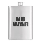 Kein Krieg Flachmann (Vorderseite)