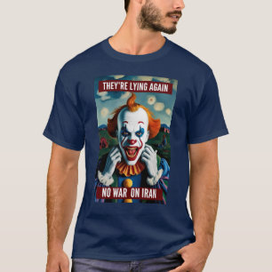 Kein Krieg gegen den Iran Friedens T-Shirt