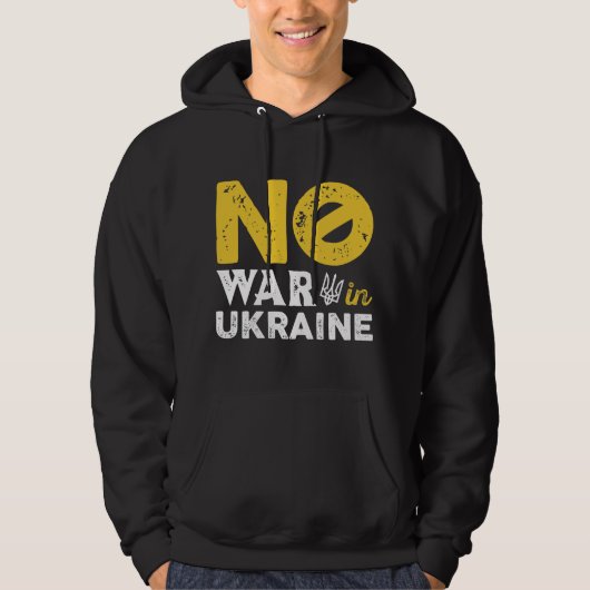 Kein Krieg in der Ukraine Hoodie (Vorderseite)