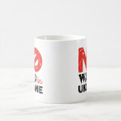 Kein Krieg in der Ukraine Kaffeetasse (Mittel)