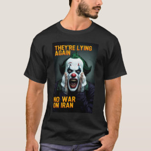 Kein Krieg Iran Anti-Propaganda-T-Shirt - Fake New T-Shirt