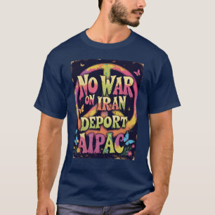 Kein Krieg Iran, Ende Vintager Proteste ausländisc T-Shirt