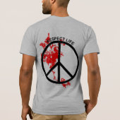 Kein Krieg! Kennen Sie Frieden! T-Shirt (Rückseite)