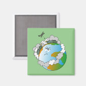 Kein Krieg! Magnet (Vorderseite/Rückseite)